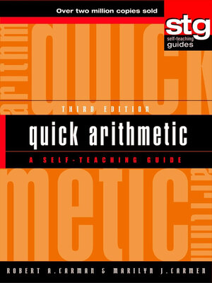 cover image of Quick Arithmetic